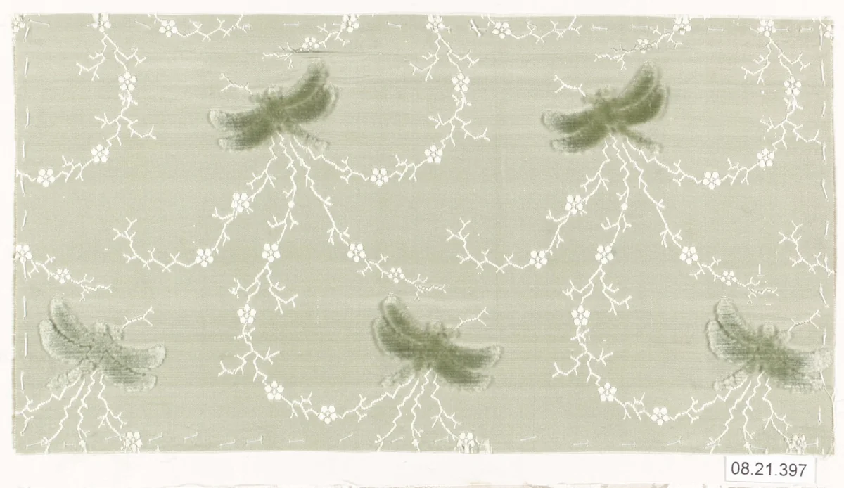 Textile sample by Unknown Designer, textile, 1900