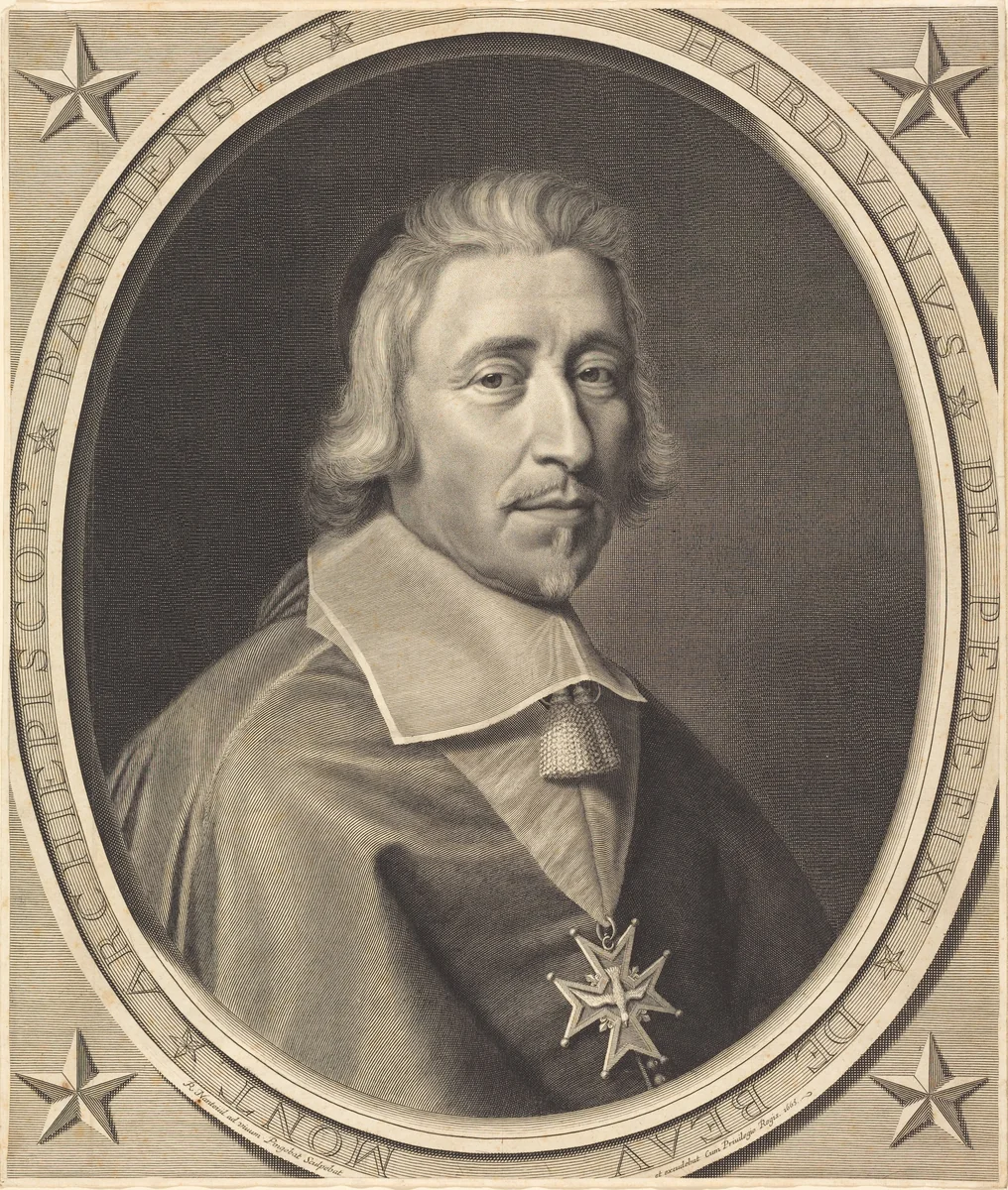 Hardouin de Perefixe by Robert Nanteuil, print, 1663