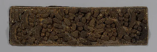 Band (From Headdress) by Austria, textile, 1790-1810