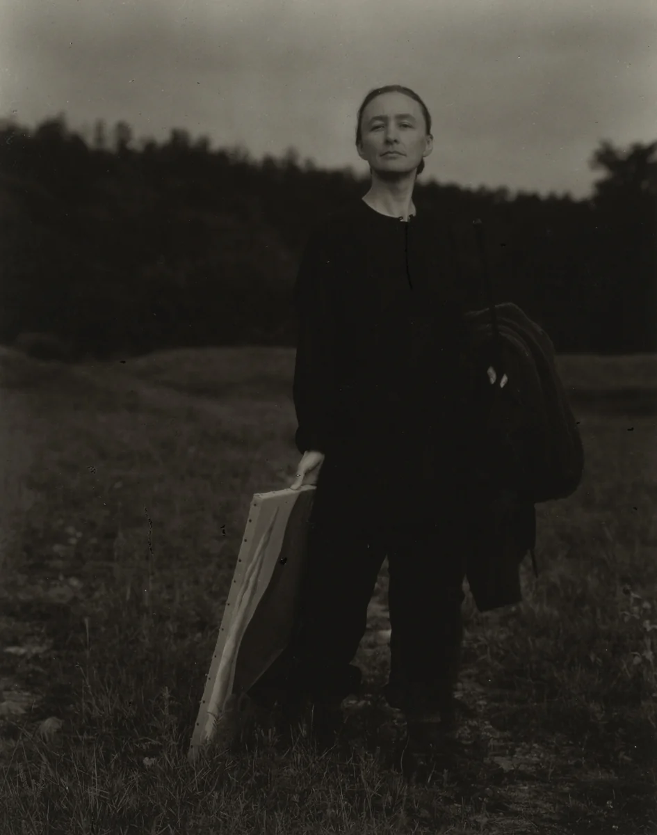 Georgia O'Keeffe by Alfred Stieglitz, photograph, 1922