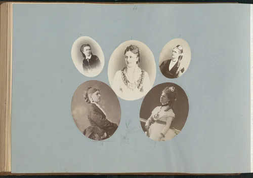 The Madame B Album by Marie-Blanche Hennelle Fournier, photograph, 1870-1879
