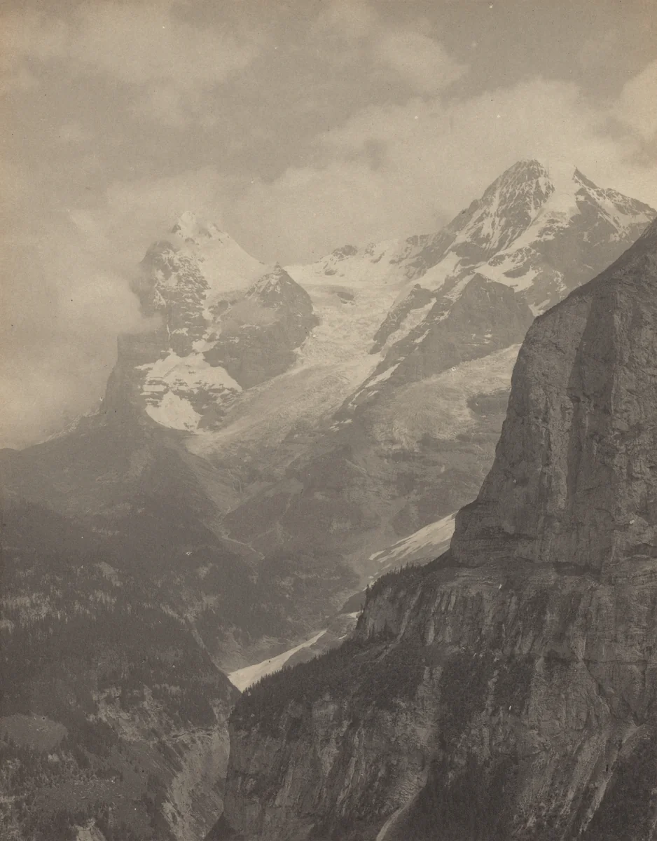 The Jungfrau Group by Alfred Stieglitz, photograph, 1894