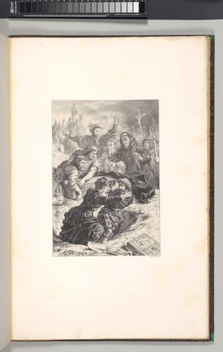 Hamlet by Eugène Delacroix, book, 1864