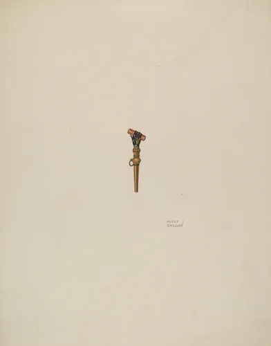 Watch Key by Harry Grossen, index of american design, 1938