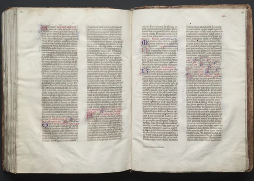 The Gotha Missal: Fol. 151v, Text by Master of the Boqueteaux, book, 1370-1380