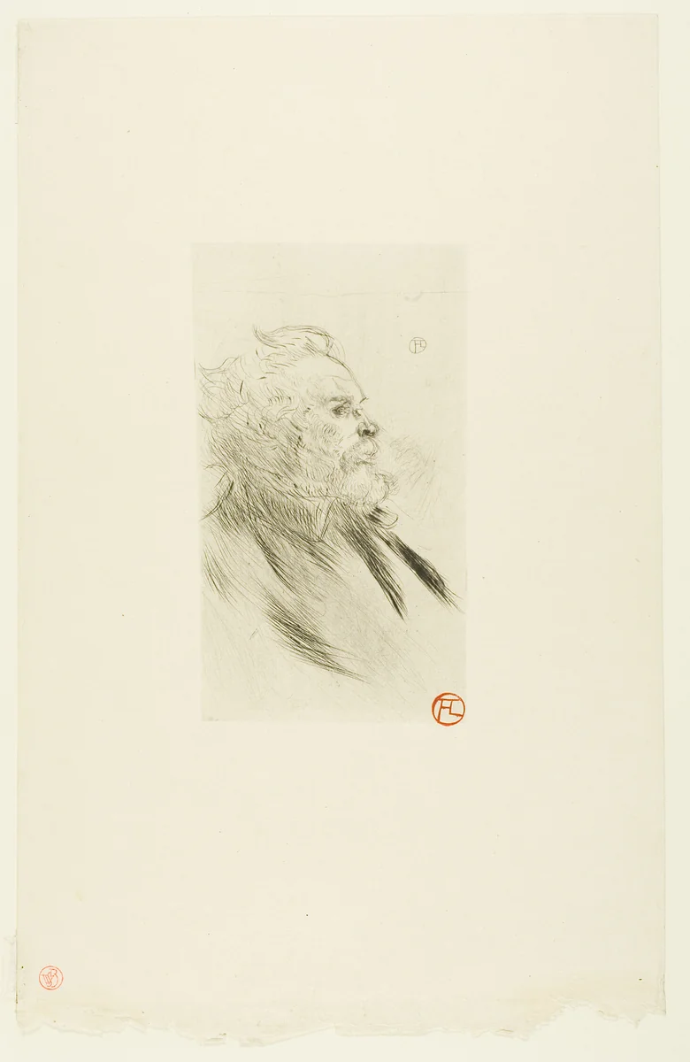 Charles Maurin by Henri de Toulouse-Lautrec, print, 1898