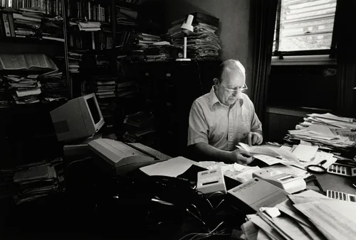 Frank Kameny by Nancy Andrews, photograph, 1992