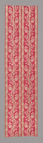 Panel by France, probably Lyon, textile, 1750-1800