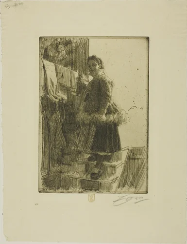 The Storehouse by Anders Zorn, print, 1903