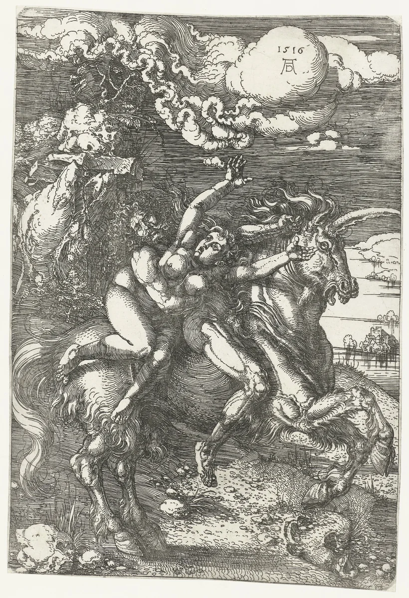 Roof van Proserpina by Unknown, print, 1516