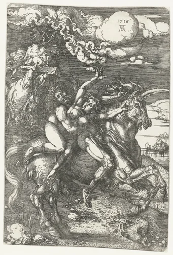Roof van Proserpina by Unknown, print, 1516