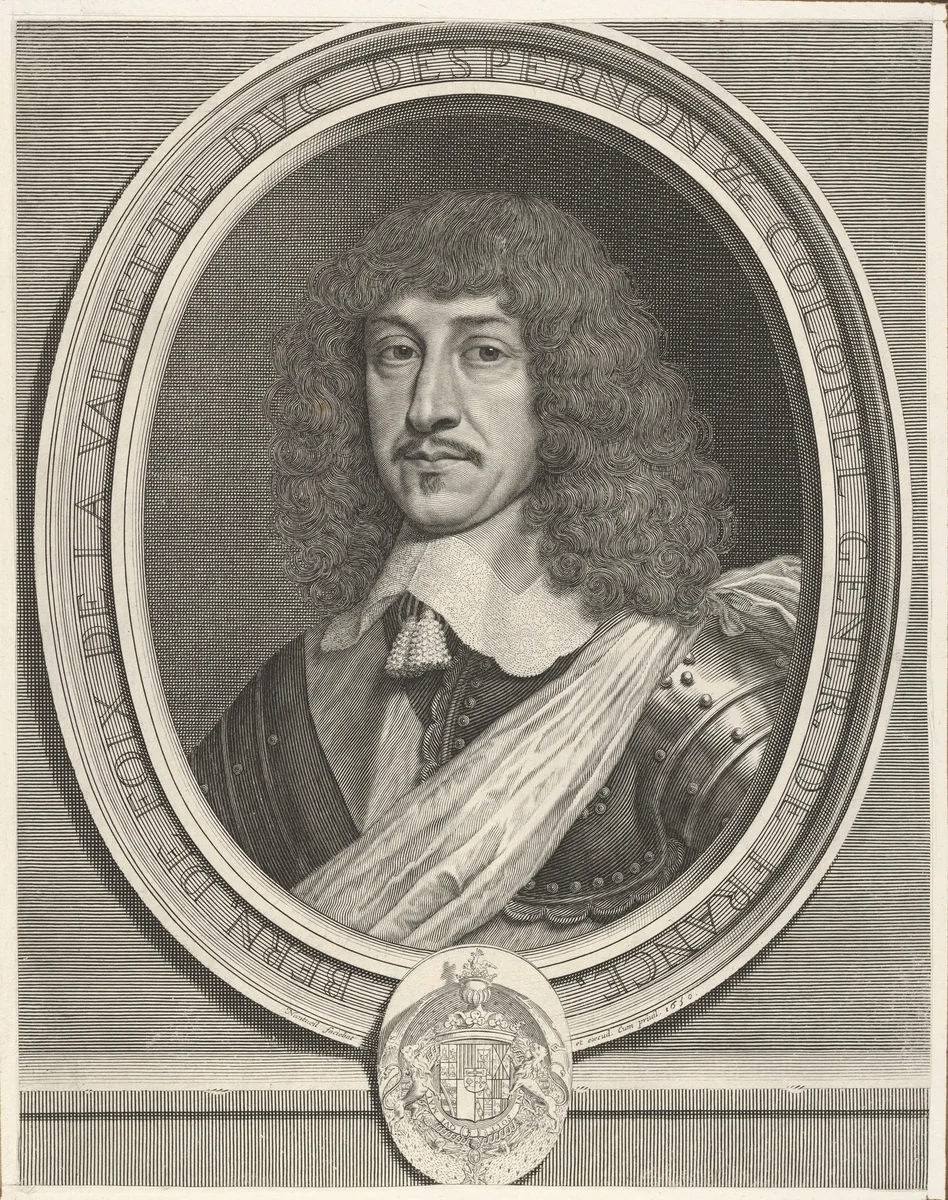 Bernard de Goix de La Valette duc d'Epernon by Robert Nanteuil, print, 1630