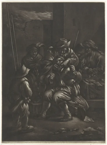 Tandarts by anonymous, print, 1665-1750