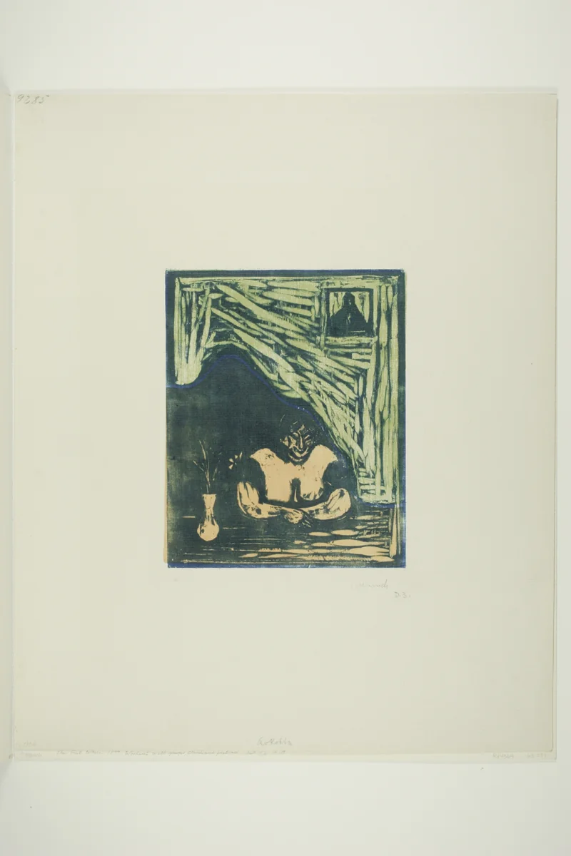 The Fat Whore by Edvard Munch, print, 1897