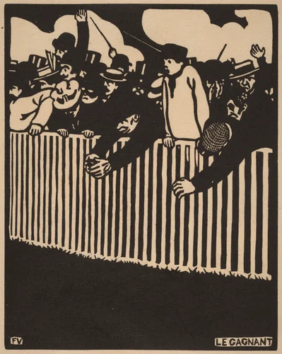 Le Gagnant (The Winner) by Ambroise Vollard; Félix Vallotton; Auguste Clot, print, 1898