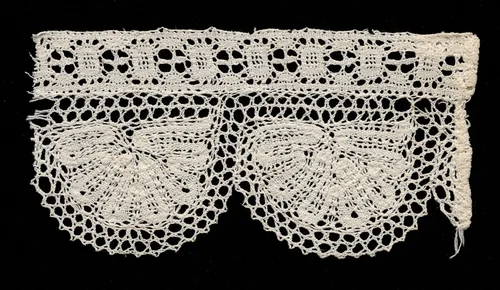 Bobbin Lace Edging by Unknown, textile, 1500-1699