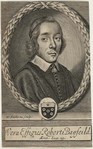 Robert Bayfield by William Faithorne, print, 1616-1691