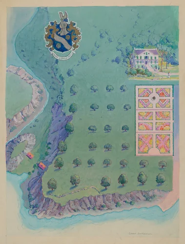 I. Beekman Estate by Gilbert Sackerman, index of american design, 1936