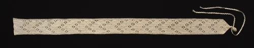 Needlepoint (Cutwork) Lace Swaddling Band by Unknown, textile, 1500-1599