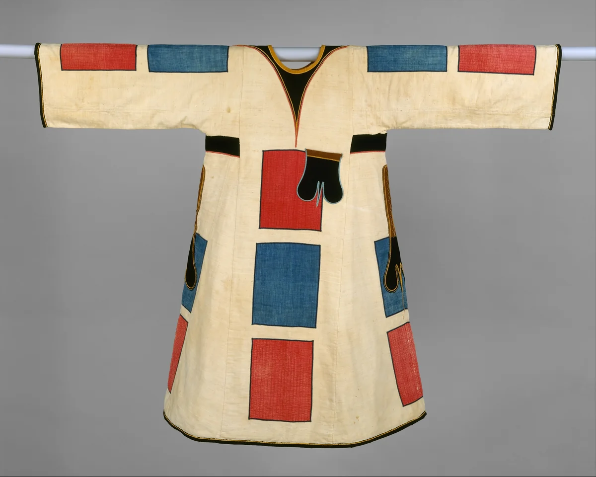 Jibba (tunic) by Mahdist artist, textile, 1881-1898