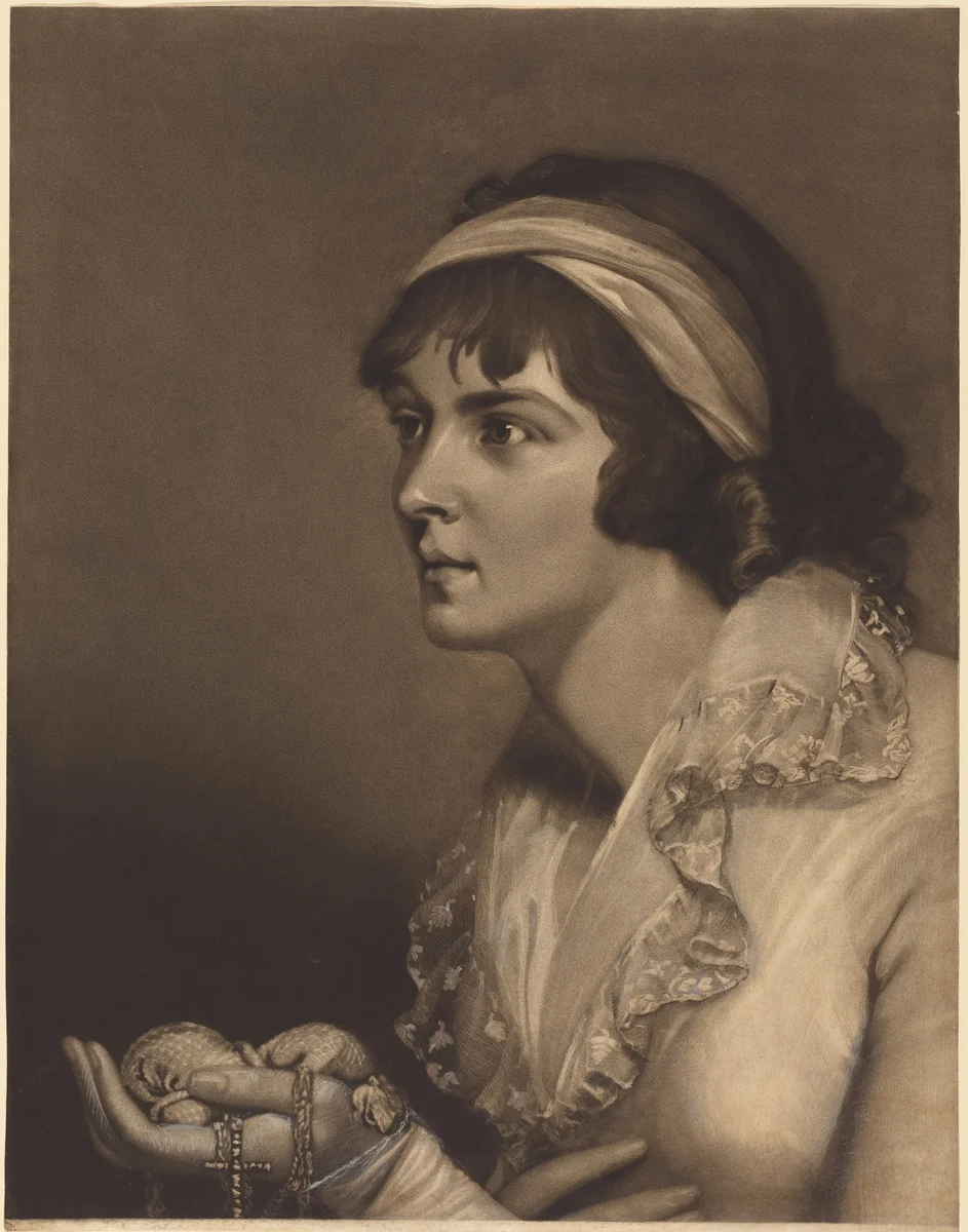 Amanthis by John Raphael Smith, print, 1797