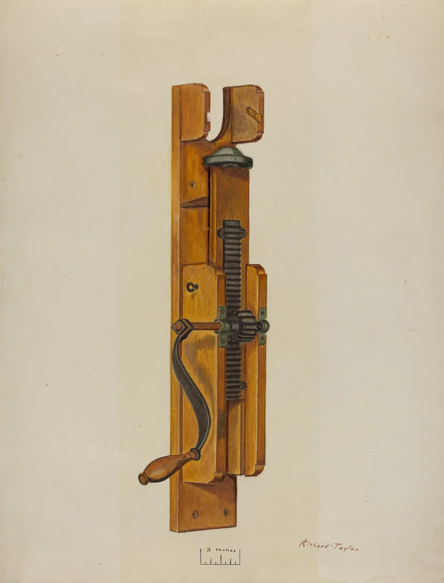 Bologna Stuffer by Richard Taylor, index of american design, 1938