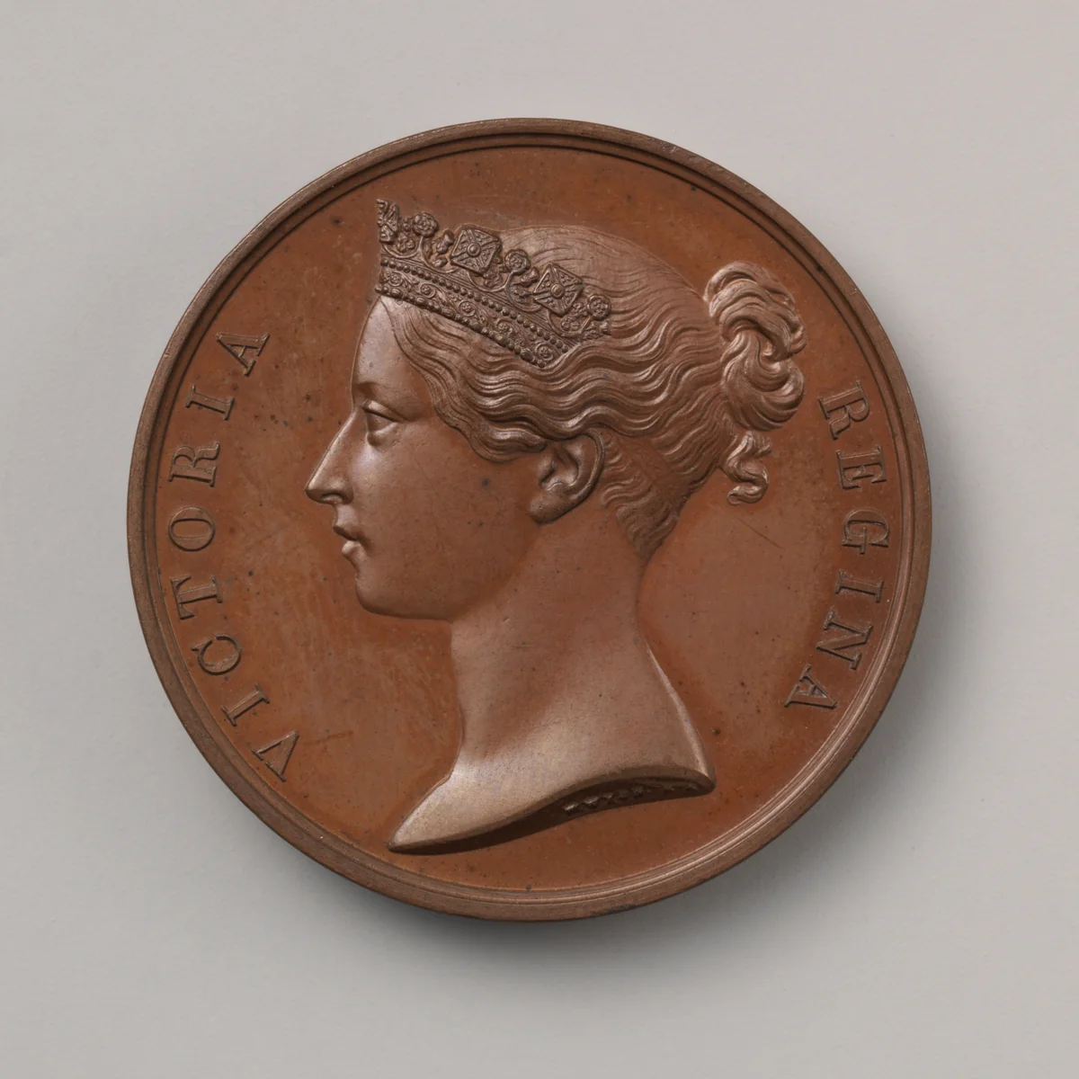 The Indian Wars Medal by William Wyon, metalwork, 1826