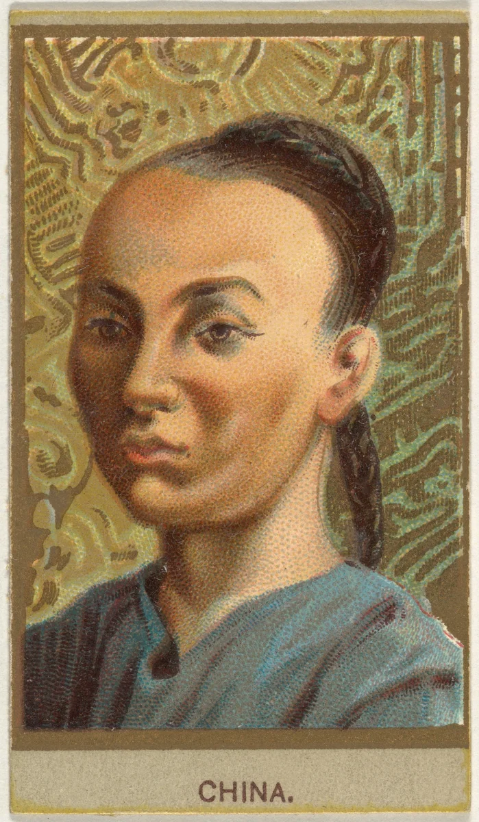 China, from the Races of Mankind series (T181) issued by Abdul Cigarettes by Abdul Cigarettes, print, 1881