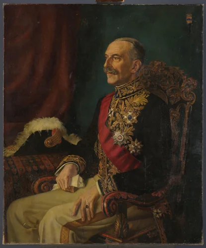 Jonkheer Bonifacius Cornelis de Jonge (1875-1958). Gouverneur-generaal (1931-36) by Jan Frank, painting, 1931-1950