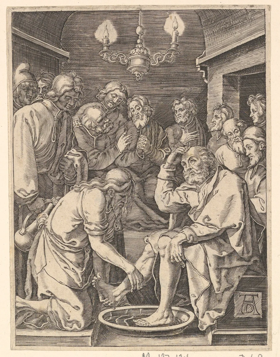 Engraved copies of The Little Passion by Albrecht Dürer, print, 1485-1699