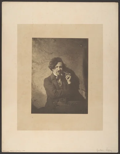 Gustave Le Gray by Alphonse Delaunay, photograph, 1854