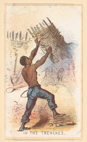 Life in Camp, Part 2: In the Trenches by Winslow Homer, print, 1864