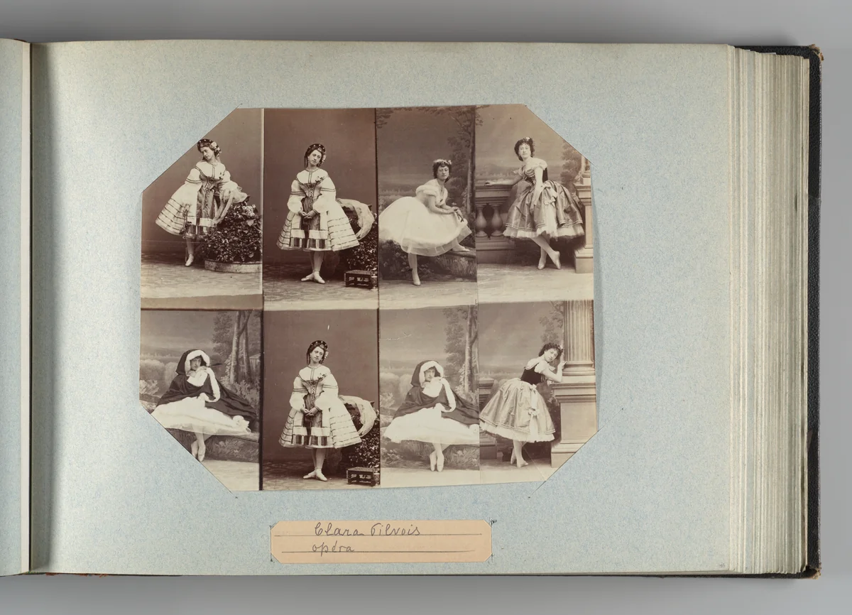 Clara Pilvois by André Adolphe-Eugène Disdéri, photograph, 1850-1869
