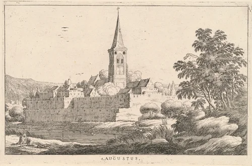 Augustus (August) by Ludovico Mattioli, print, 1662-1747