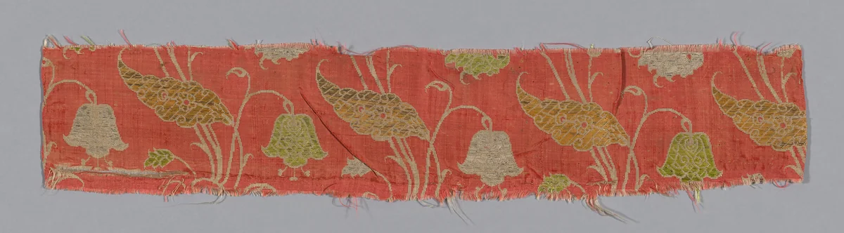 Fragment (Dress Fabric) by Iran, textile, 1600-1650
