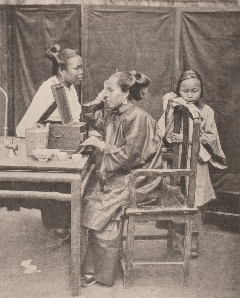 The Toilet by John Thomson, photograph, 1873
