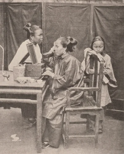 The Toilet by John Thomson, photograph, 1873