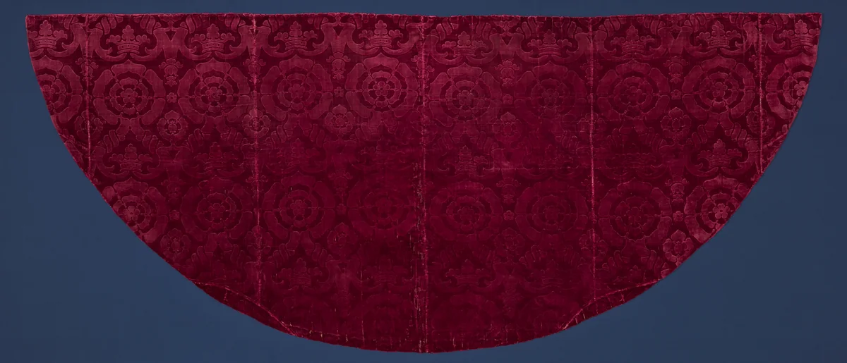 Cope by Venice, Italy, textile, 1490-1510