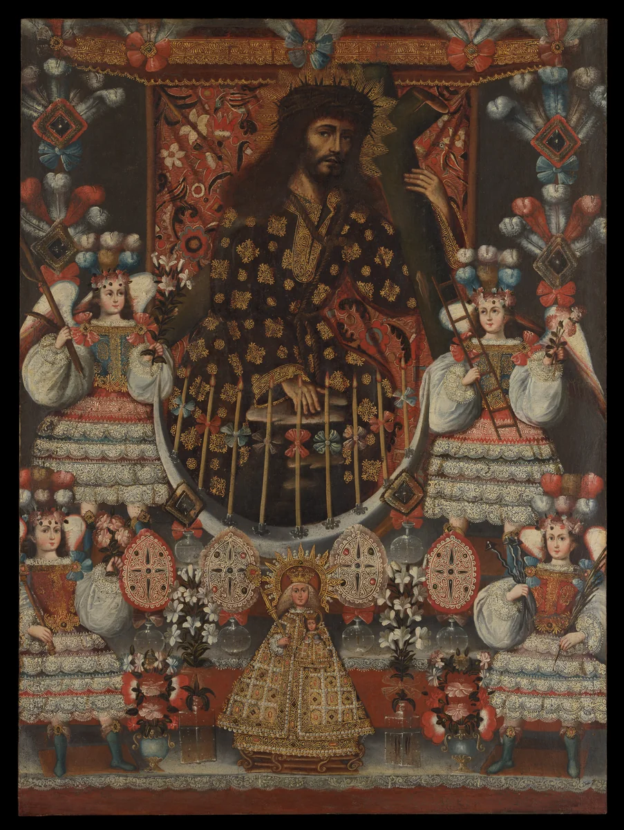 Christ Carrying the Cross, called "The Lord of the Fall" by Peru, artwork, 1770-1775