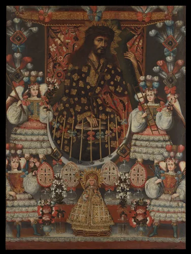Christ Carrying the Cross, called "The Lord of the Fall" by Peru, artwork, 1770-1775