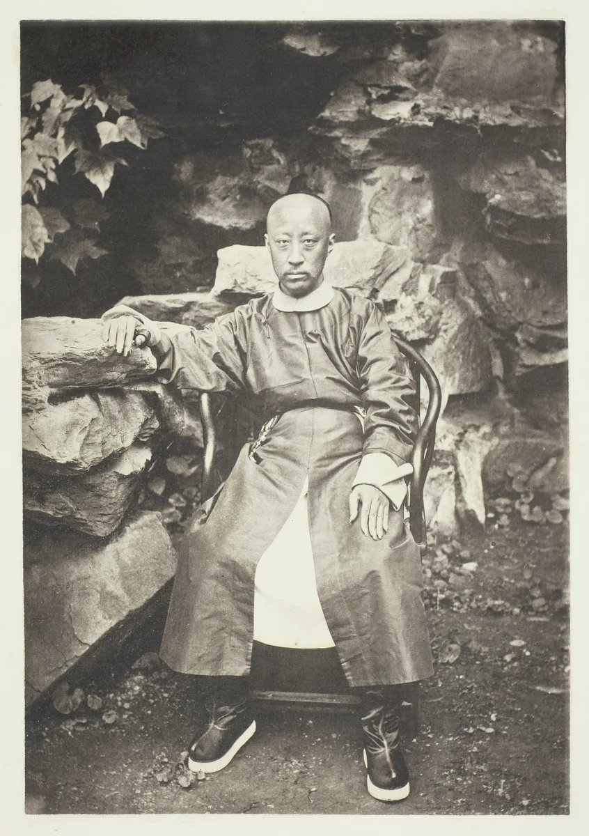 Prince Kung by John Thomson, photograph, 1863-1873