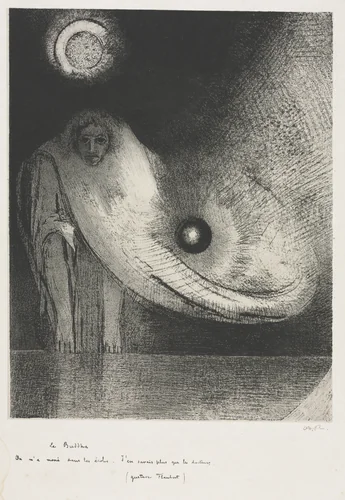 The Buddha by Odilon Redon, print, 1895