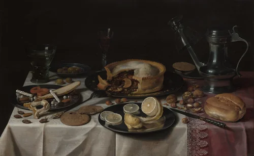 Still Life by Pieter Claesz, painting, 1620-1630