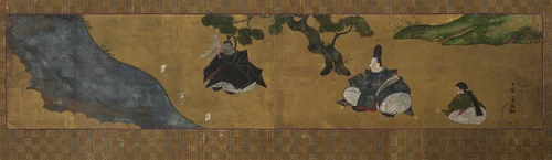 Ablution Scene (Misogi) by Tawaraya Sōri, painting, 1770-1799
