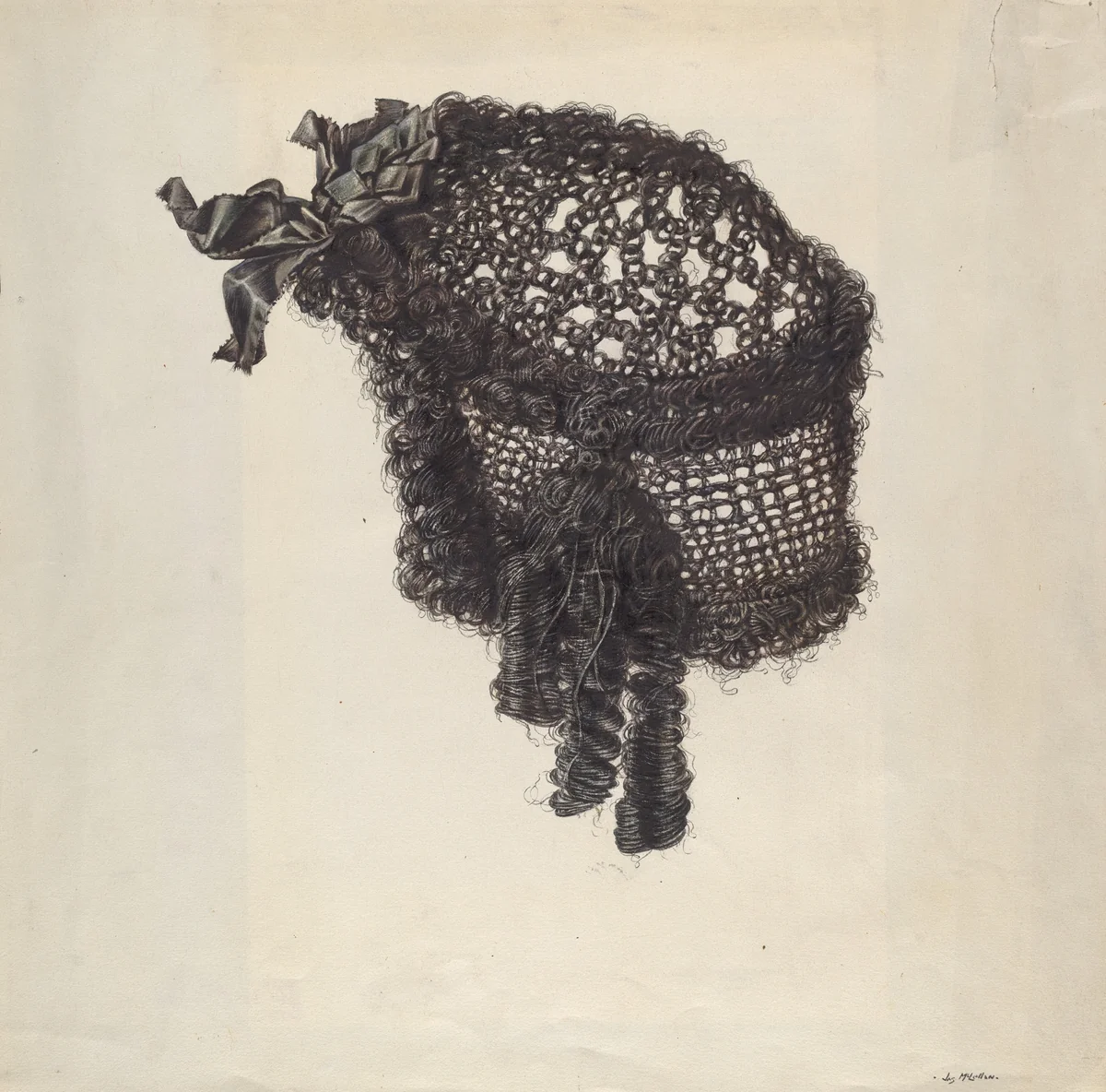 Woman's Headdress by James McLellan, index of american design, 1939