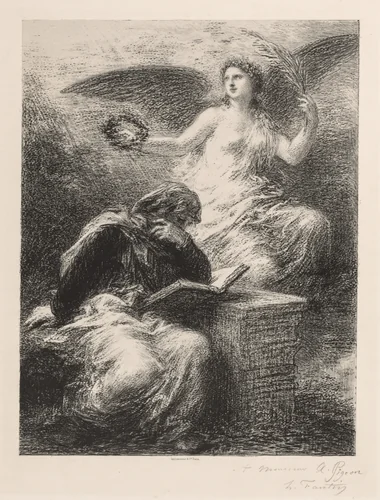 Glory by Henri Fantin-Latour, print, 1890