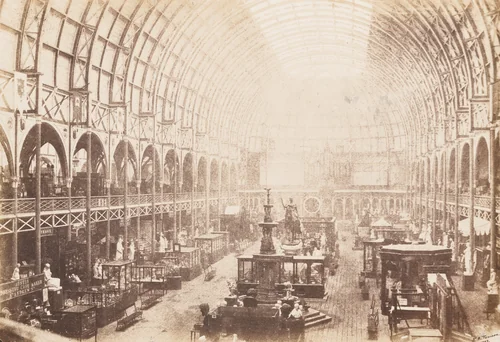 The Dublin Great Industrial Exhibition of 1853 by Edward King Tenison, photograph, 1853