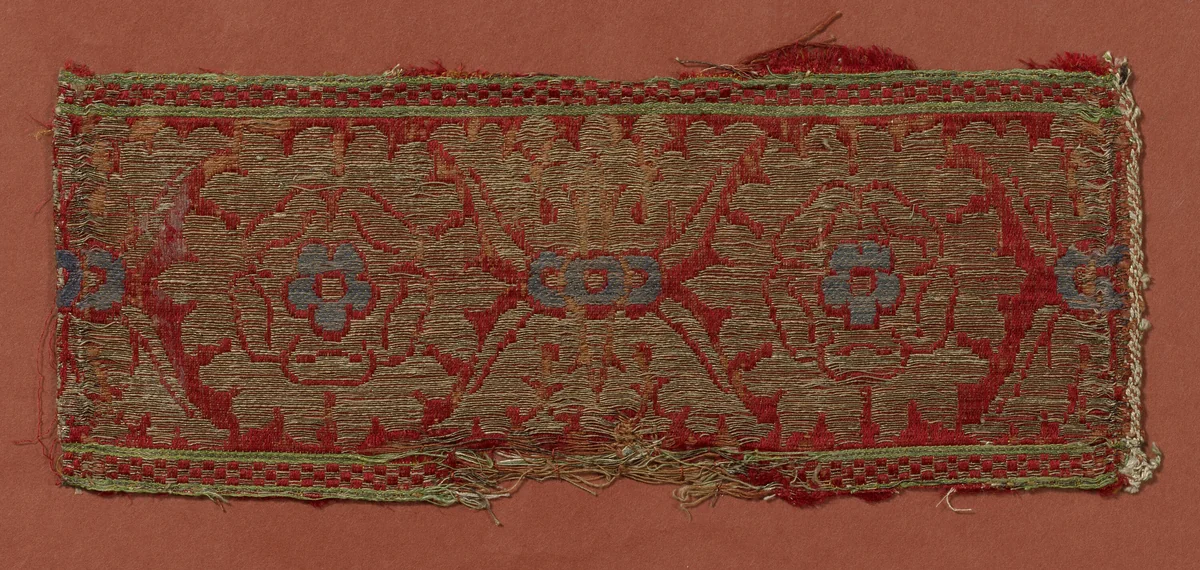 Border by Italy, textile, 1401-1500