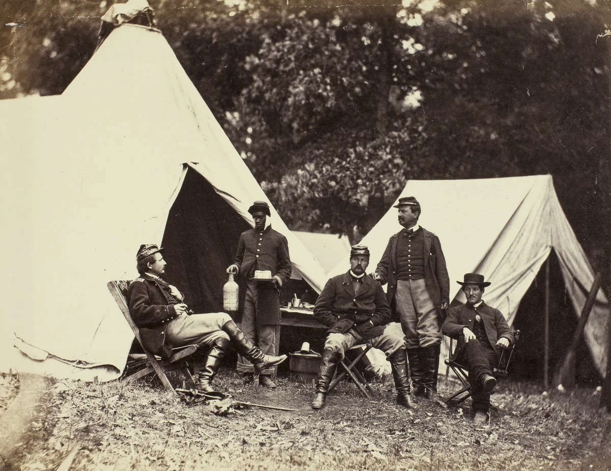 What Do I Want, John Henry? by Alexander Gardner, photograph, 1862