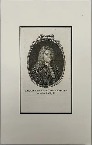 Lionel Sackville, Duke of Dorset by Alexander Bannerman, other, 1757